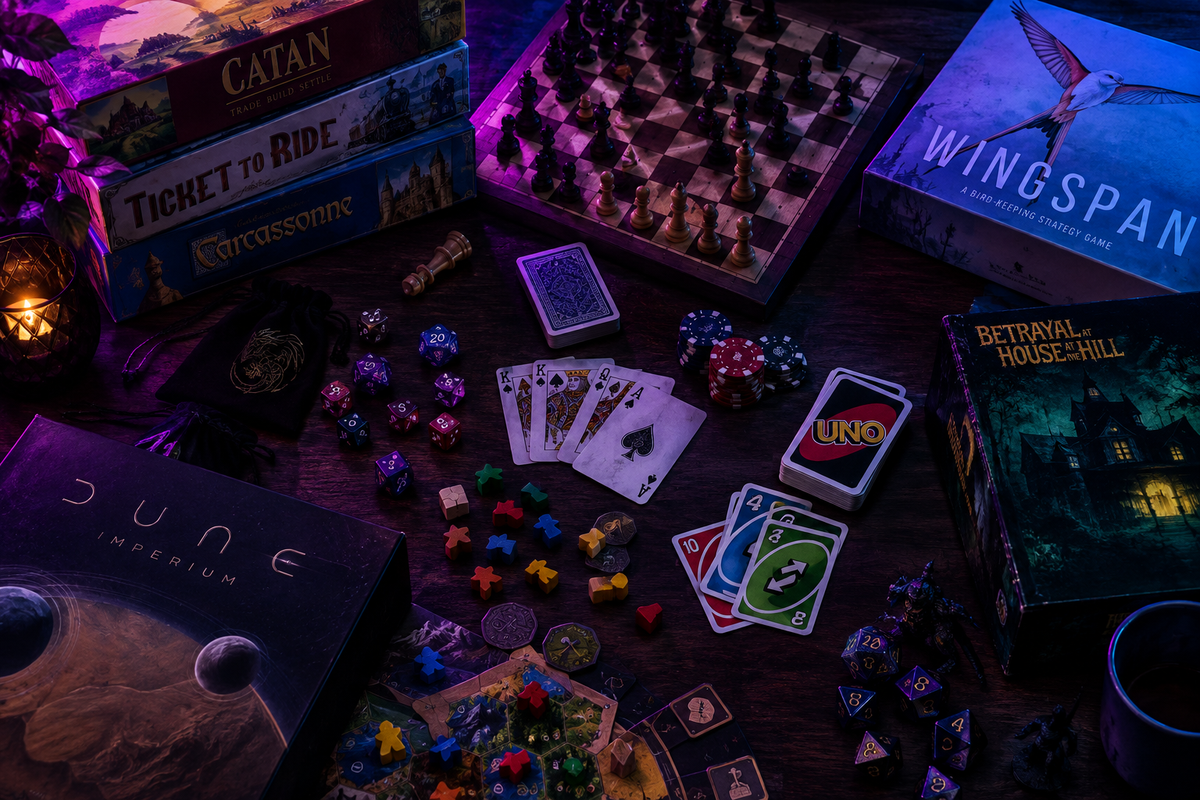 Jeux de plateau & cartes