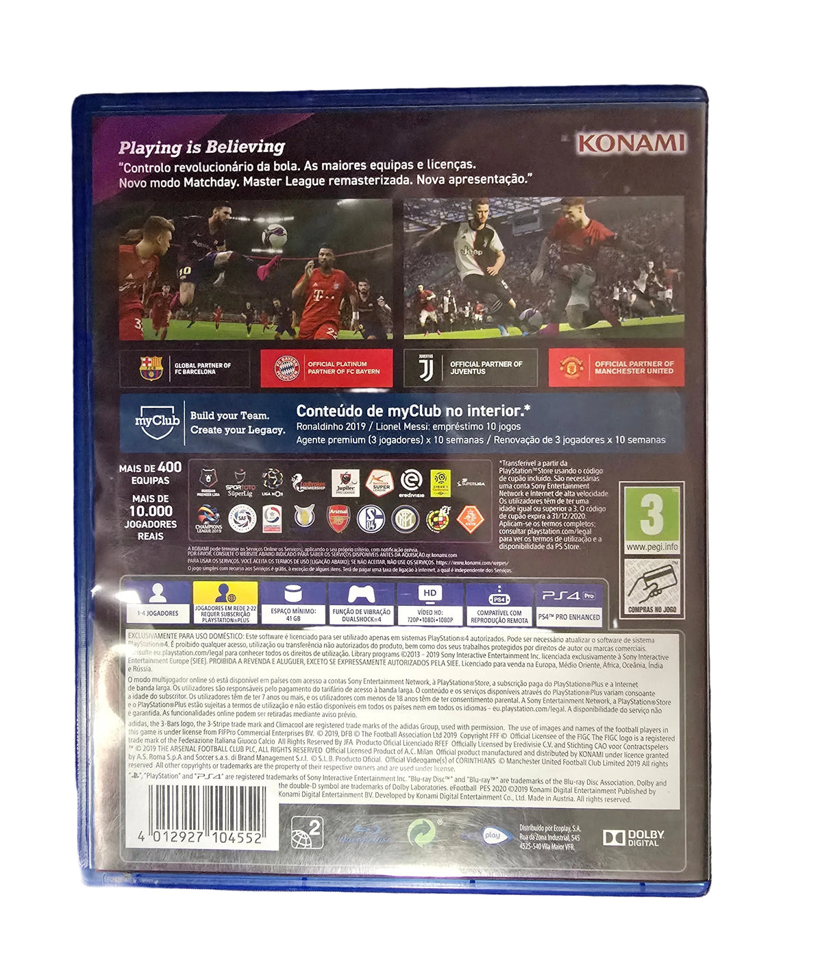 PES 2020 PS4