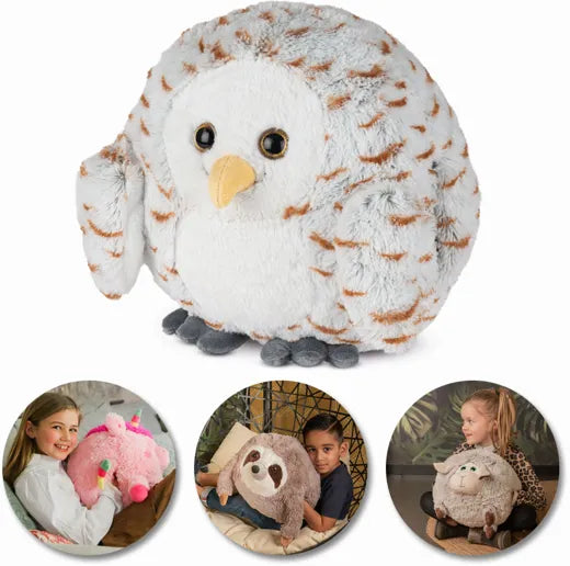 Noxxiez: Peluche/Coussin Chauffe main Snowy Owl