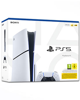Console Playstation 5 Slim version avec lecteur en carton. Occasion