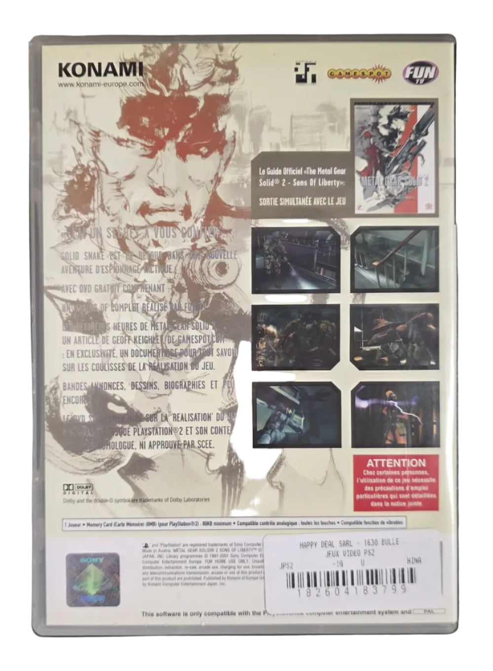 Metal Gear Solid 2