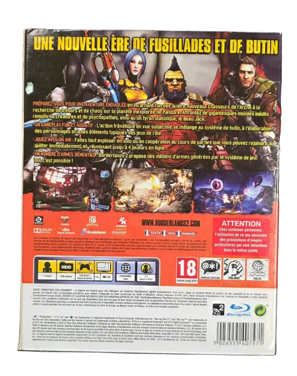 Borderlands 2 PS3