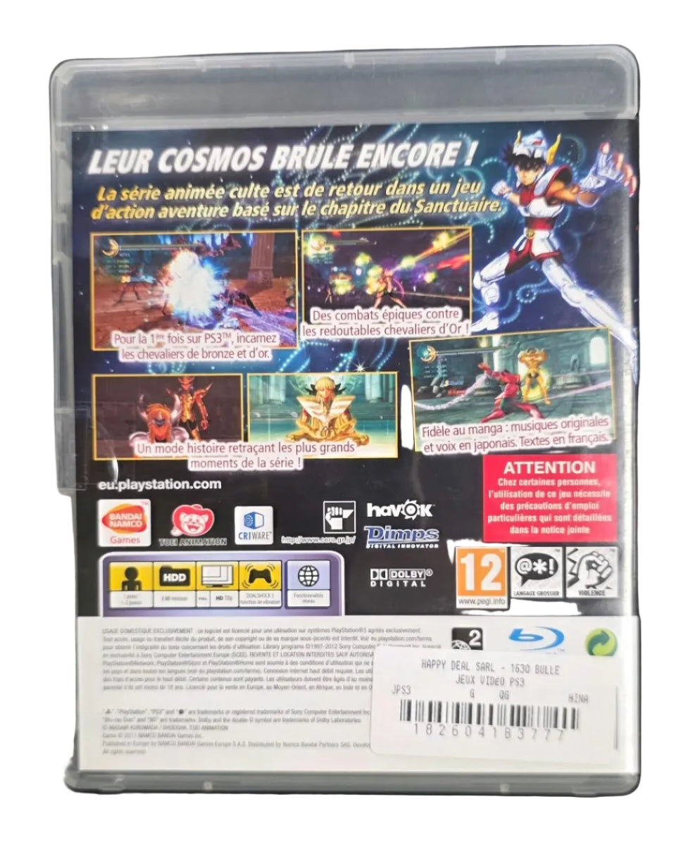 Saint Seiya La Bataille du Sanctuaire PS3