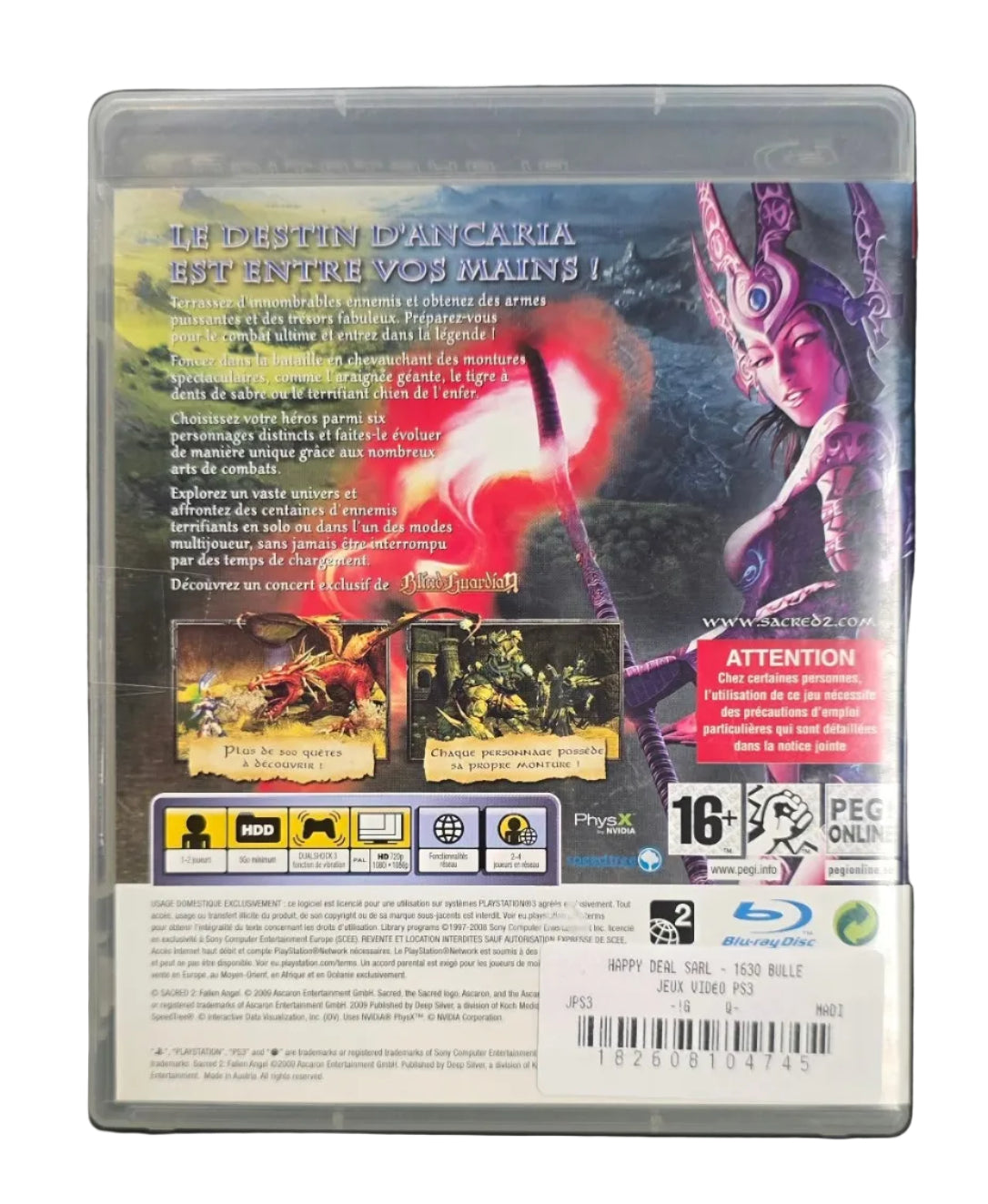 Sacred 2 Fallen Angel PS3