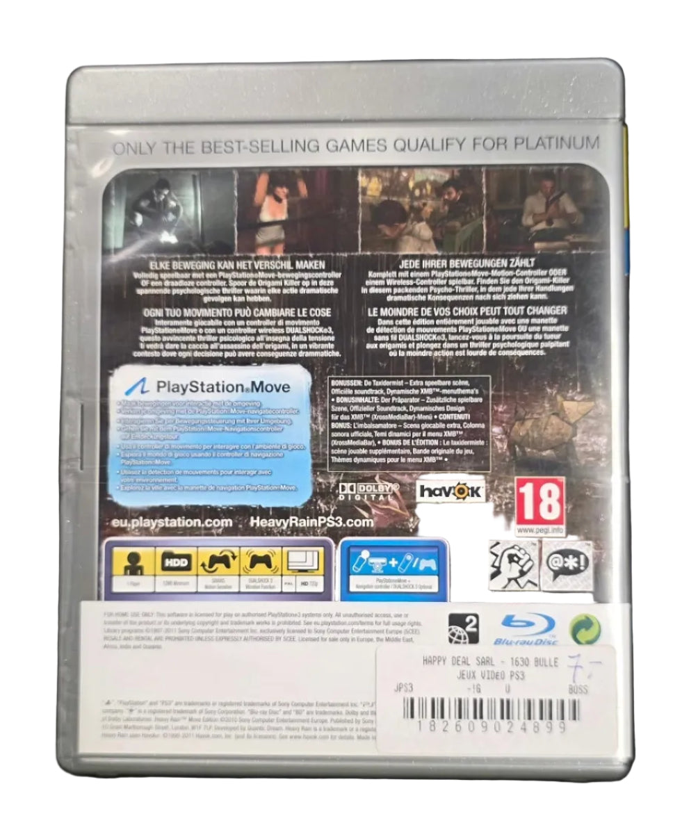 Heavy Rain Move Edition PS3