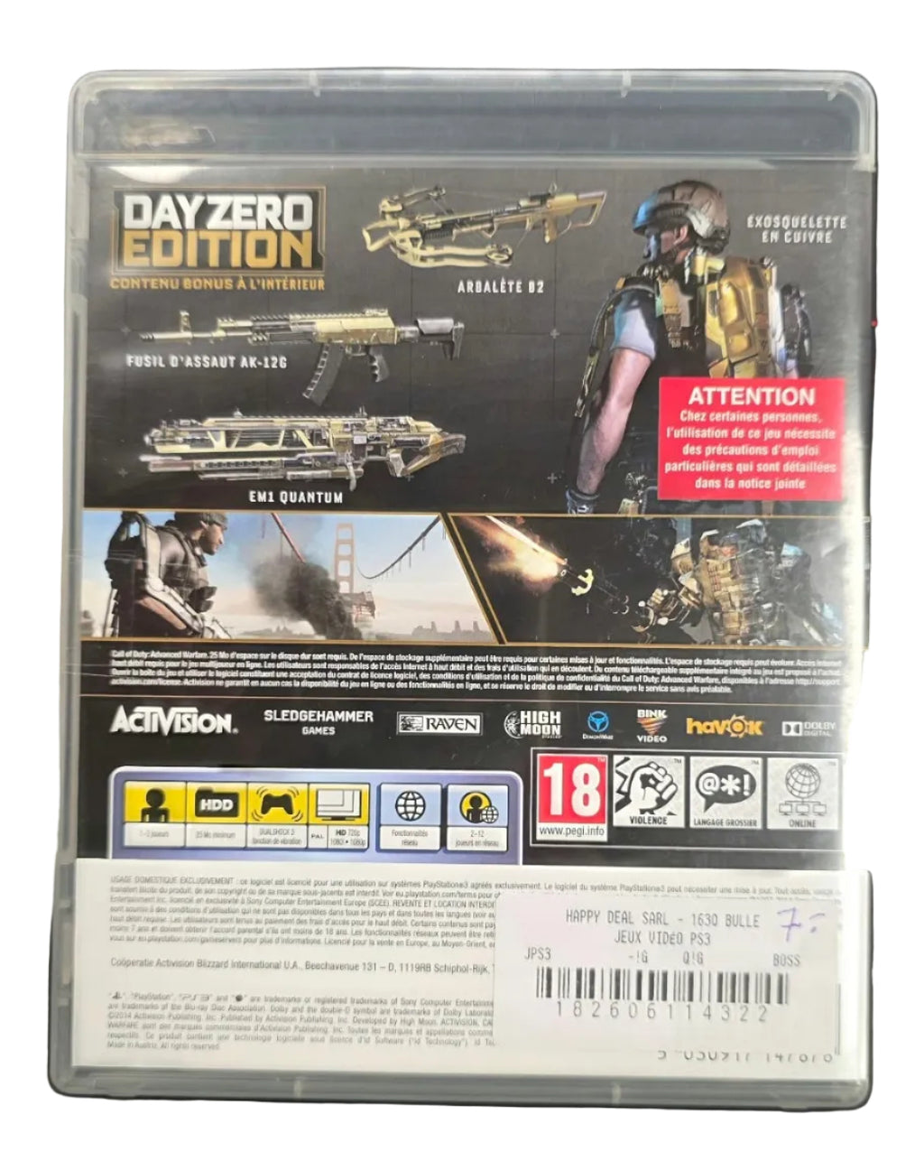 Call of Duty Advanced Warfare PS3