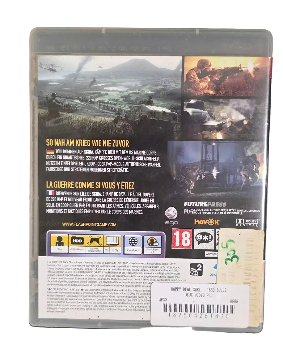 Operation FlashPoint Dragon Rising PS3
