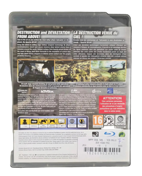 Apache Air Assault PS3