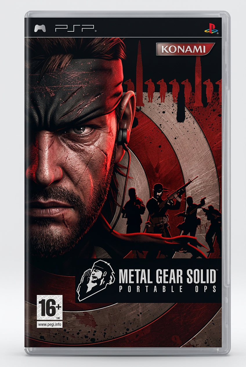 Metal Gear Solid Portable OPS PSP