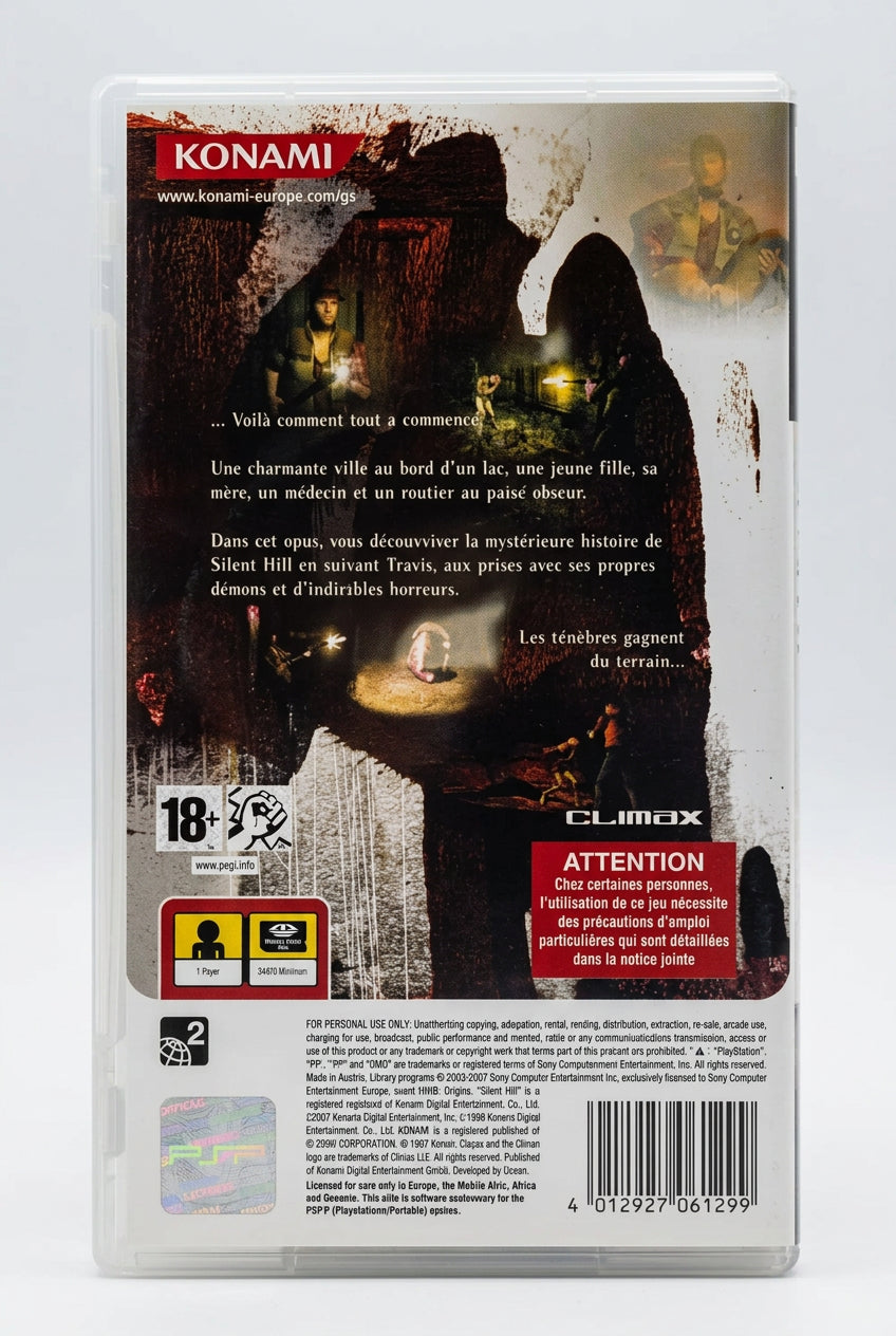 Silent Hill Origins PSP