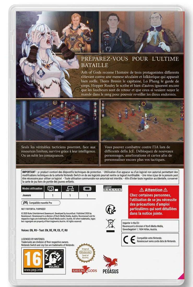 Ash of Gods Redemption switch