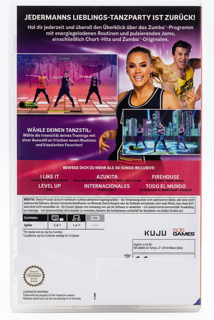 Zumba Burn It Up! switch