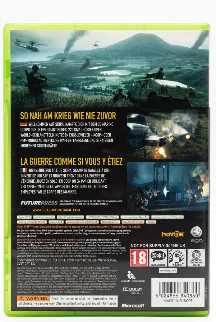 Operation Flashpoint: Dragon Rising Xbox 360