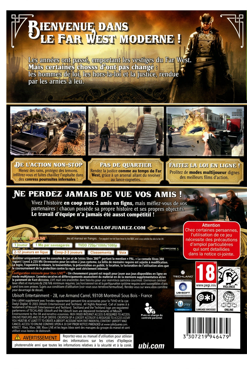 Call of Juarez: The Cartel xbox 360