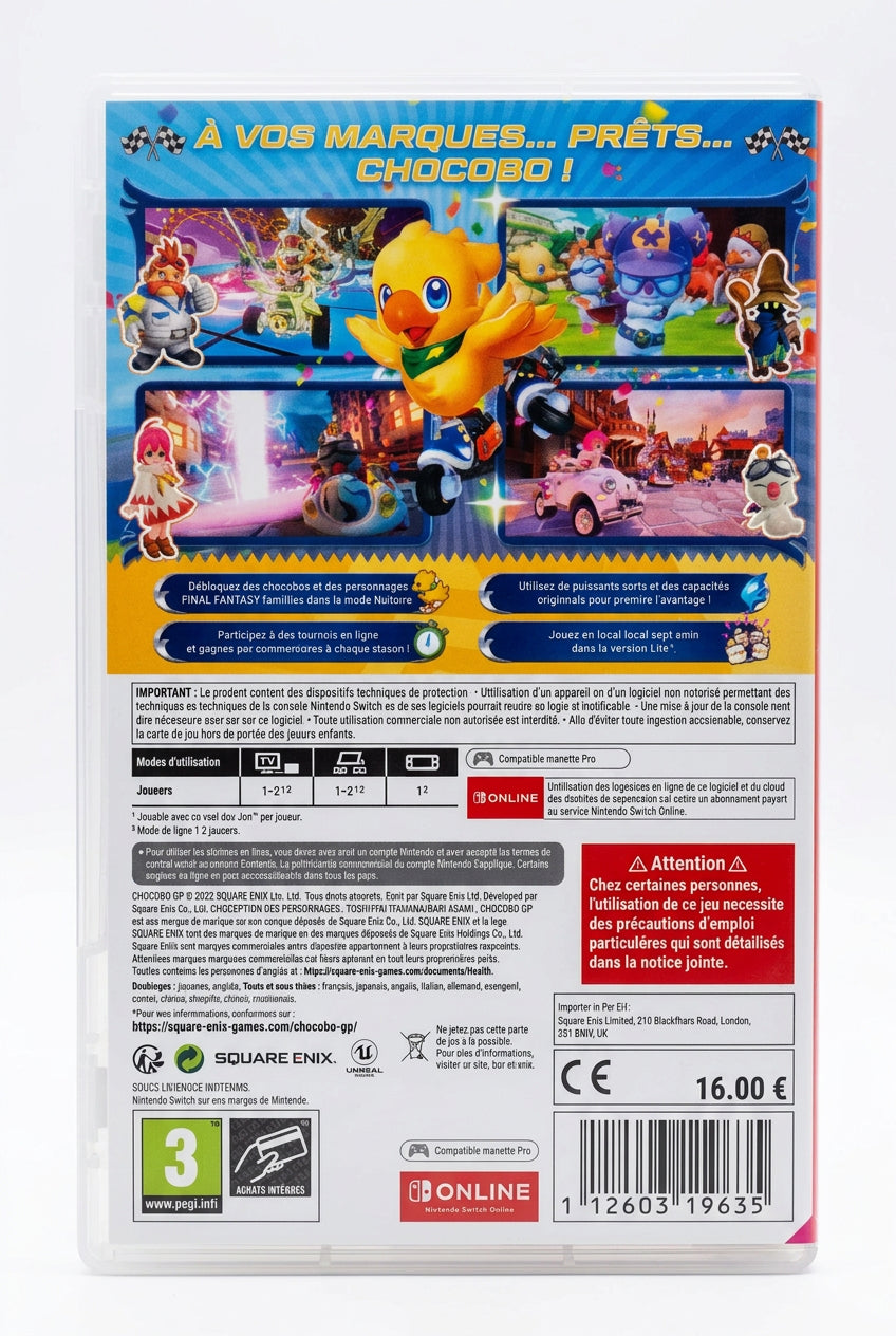 Chocobo GP switch