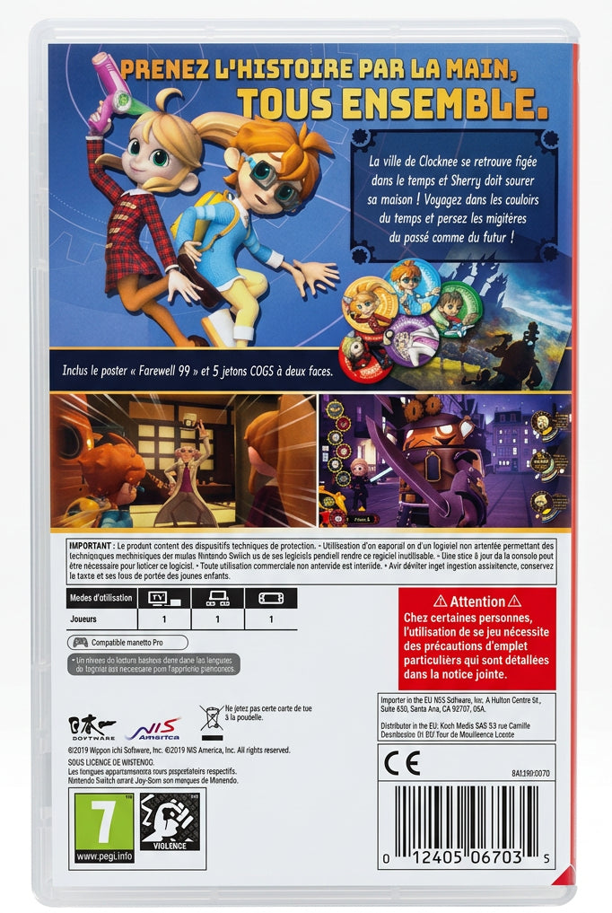 Destiny Connect: Tick-Tock Travelers switch