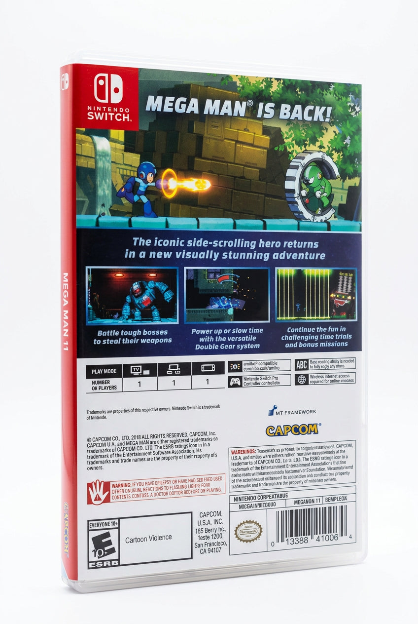 Mega Man 11 switch