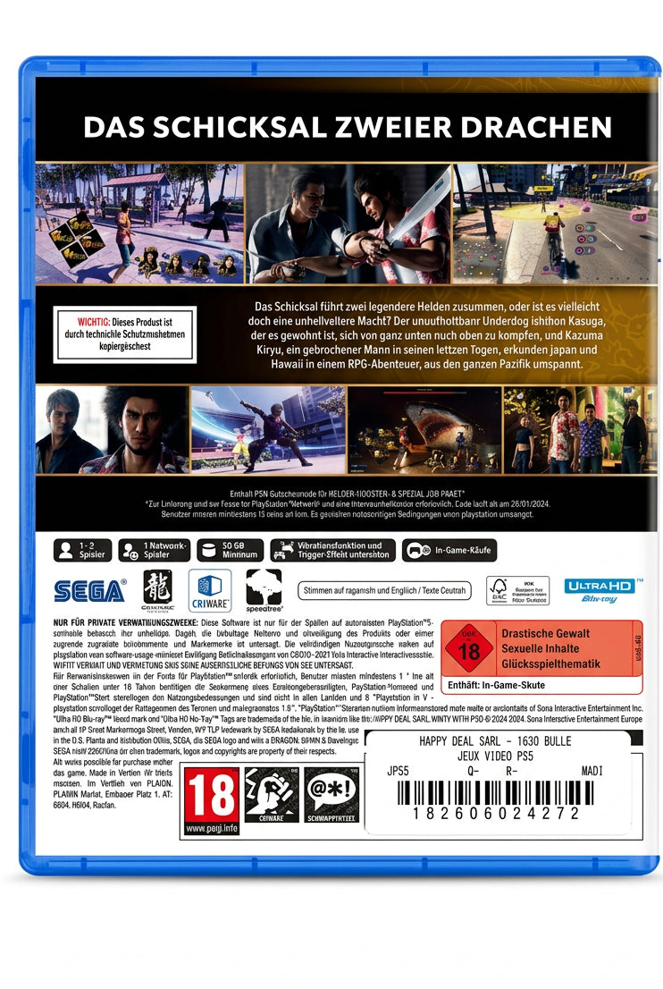 Like a Dragon: Infinite Wealth PS5