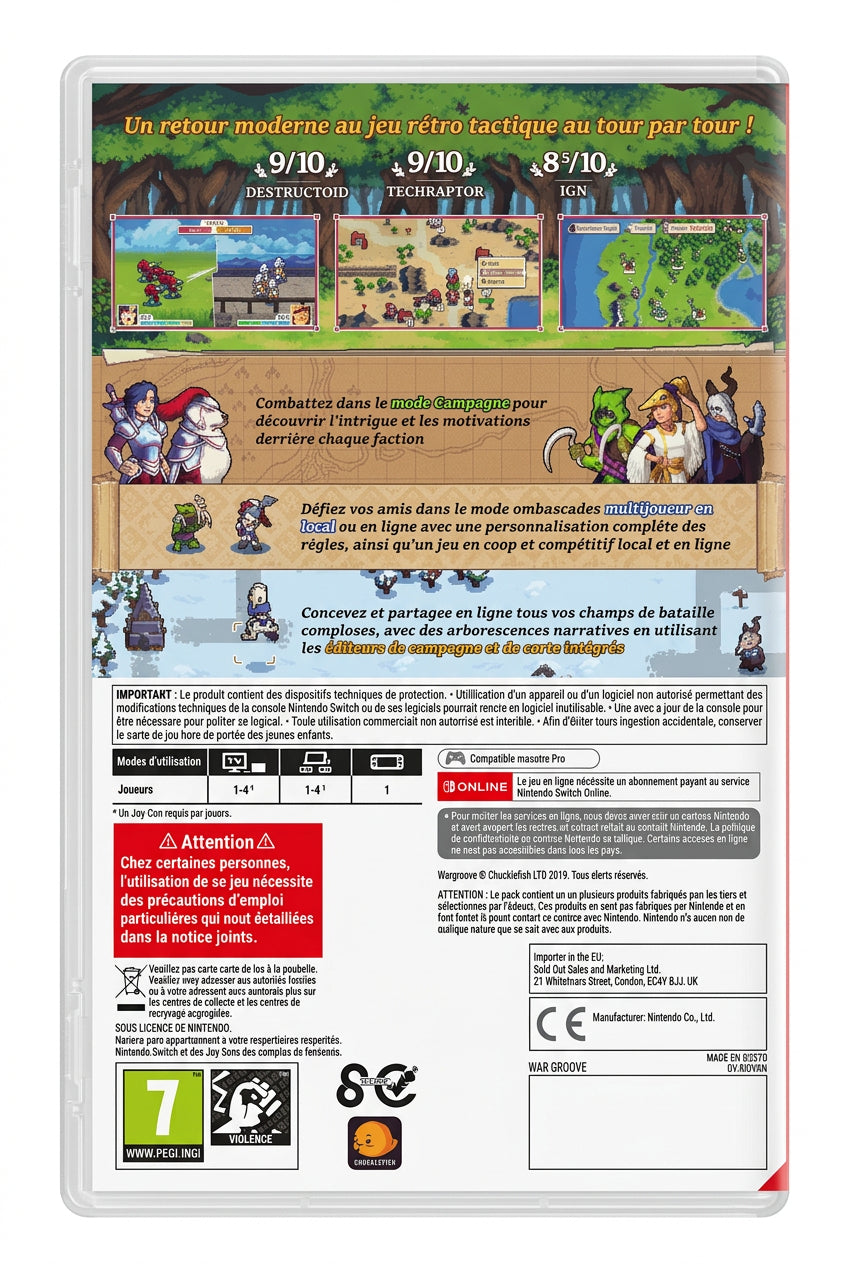 Wargroove Deluxe Edition switch