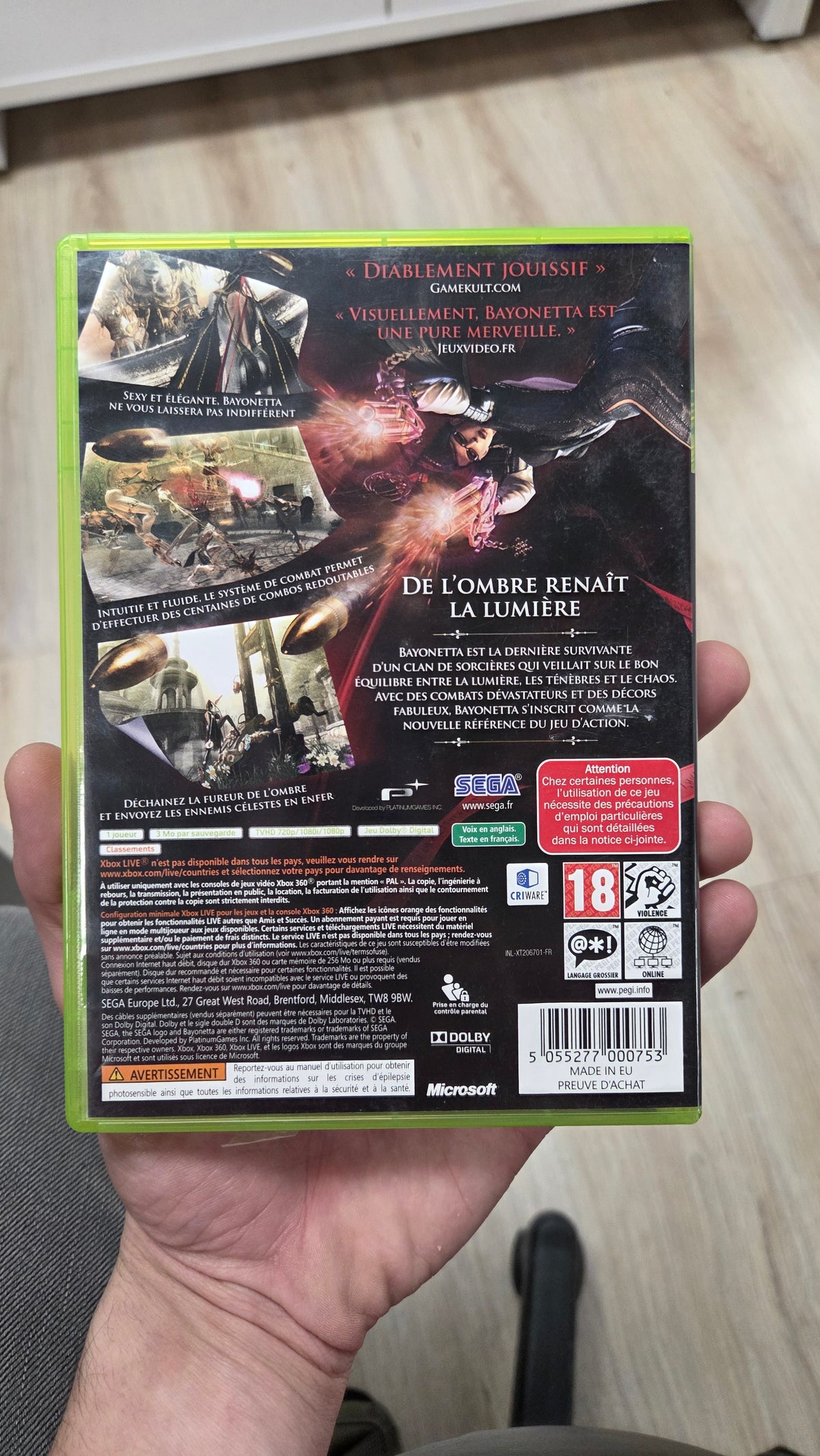 Bayonetta Xbox 360