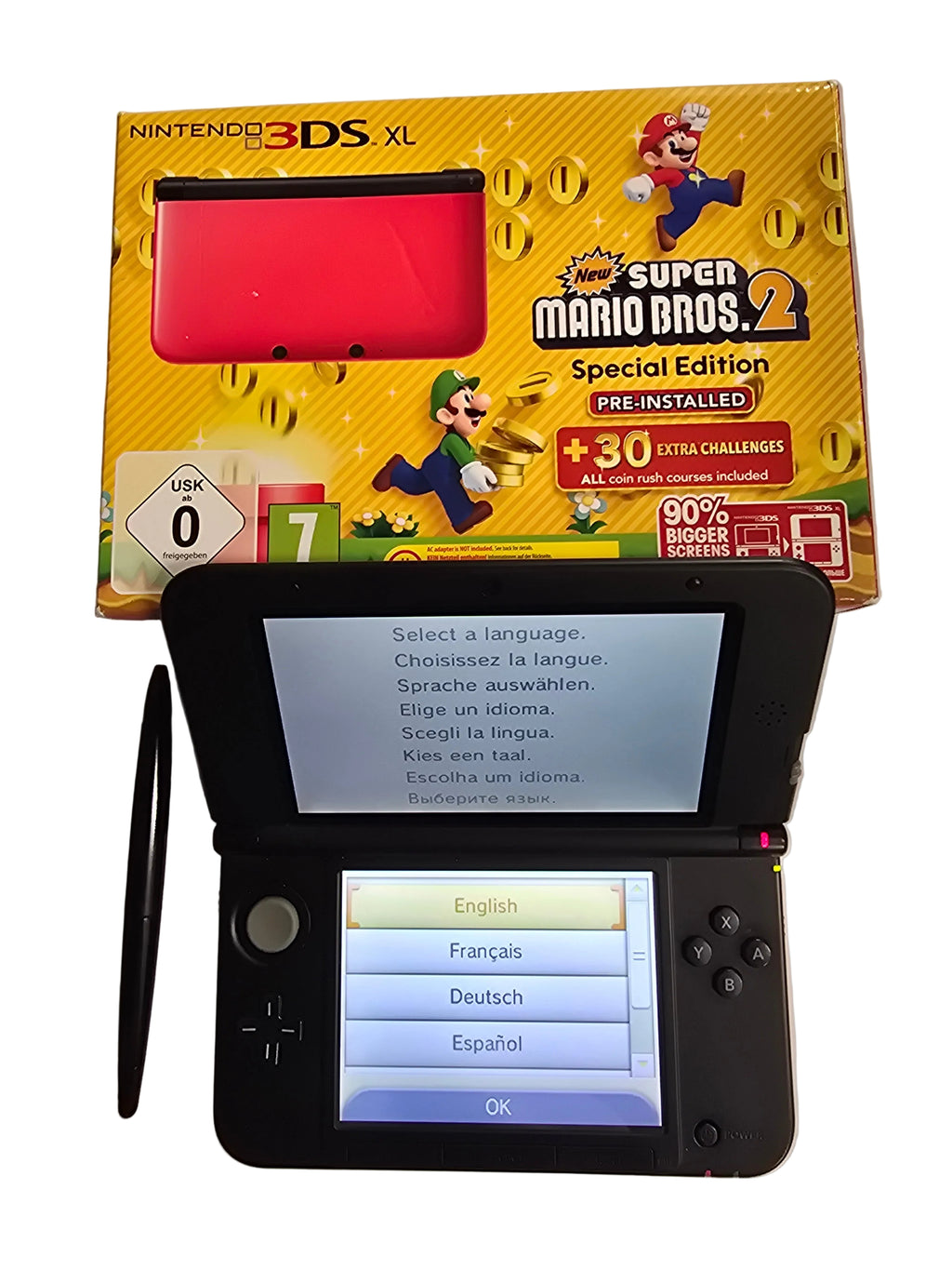 Console Nintendo 3DS XL en carton : Occasion
