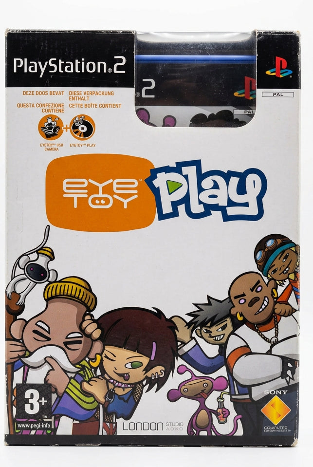 EyeToy Play PS2 – avec caméra et carton
