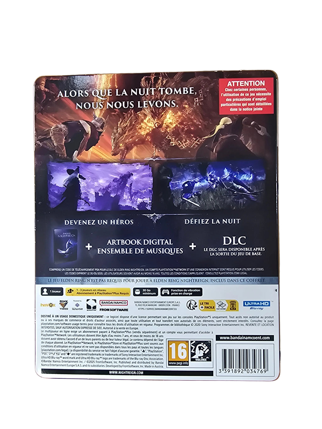 Elden Ring Nightreign Seekers Edition PS5