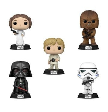 POP Star Wars pack de 5 figurines