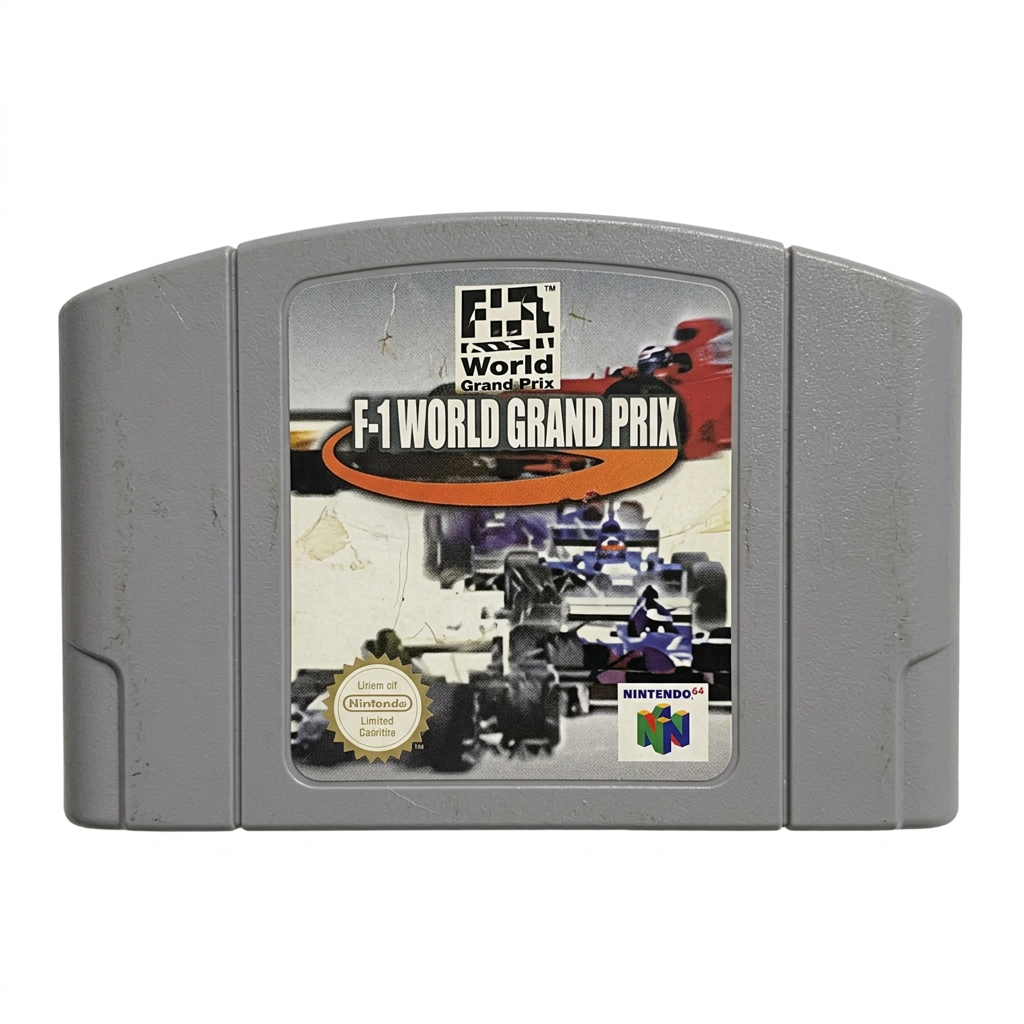 F-1 World Grand Prix N64 sur fond blanc