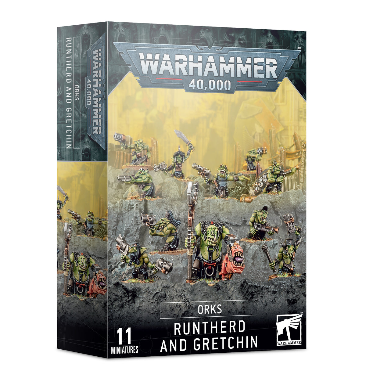 Orks - Runtherd and Gretchin 50-16