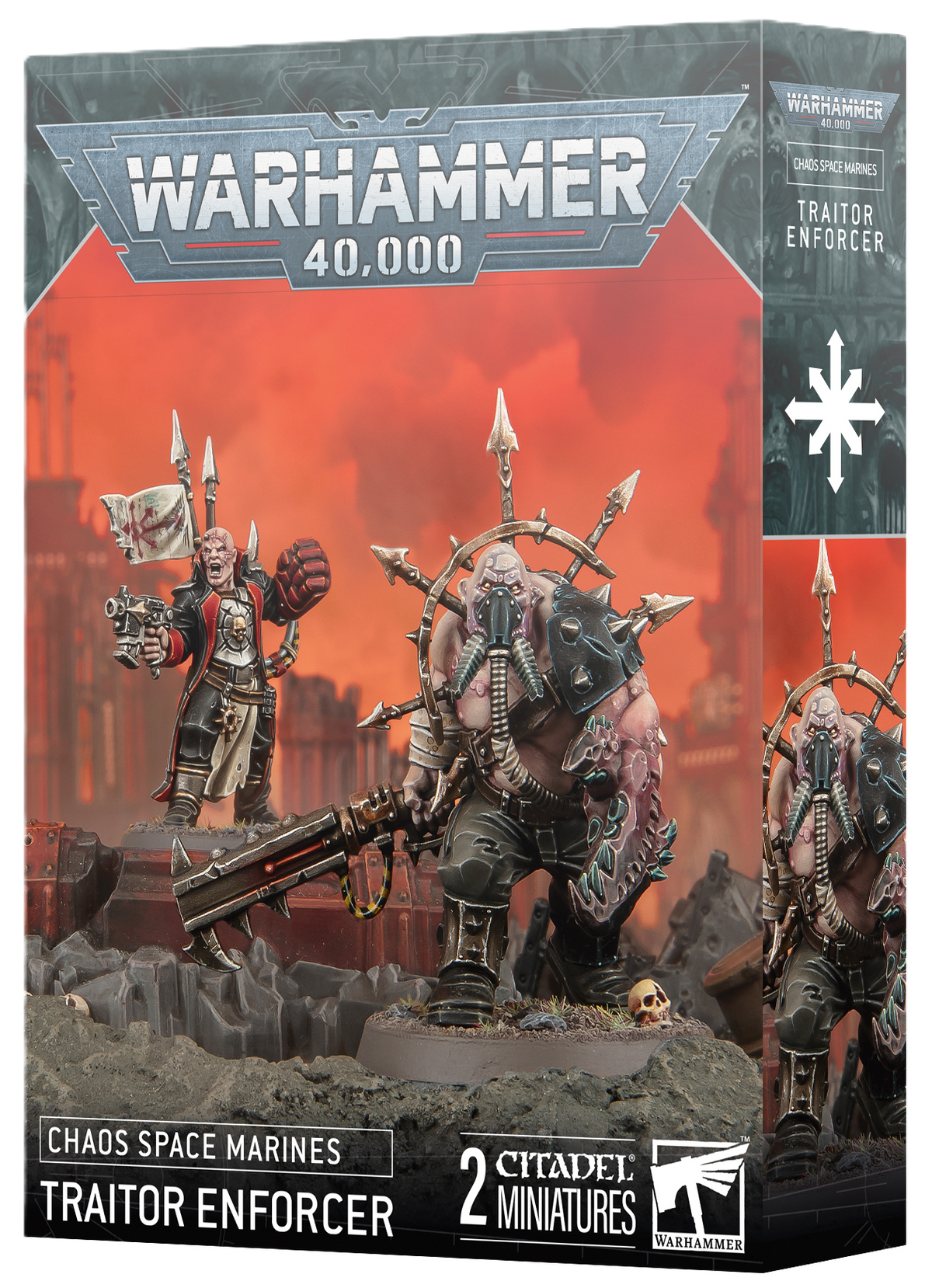 Chaos Space Marines - Traitor Enforcer 43-106