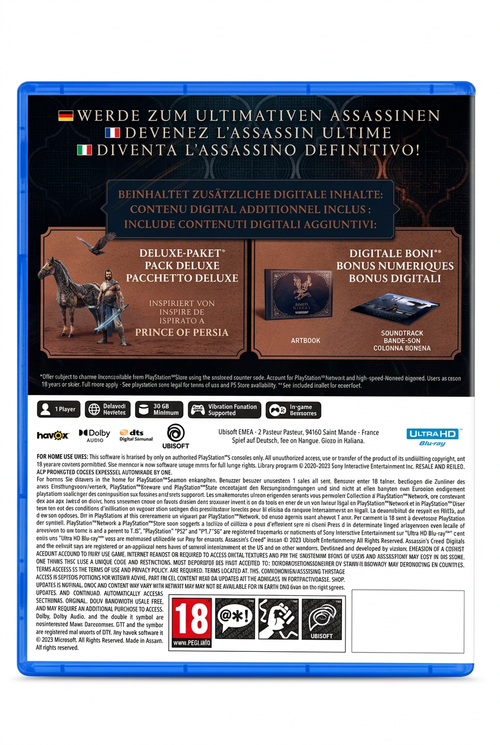 Assassin’s Creed Mirage – Édition Deluxe PS5