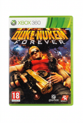 Duke Nukem Forever Xbox 360, recto sur fond blanc