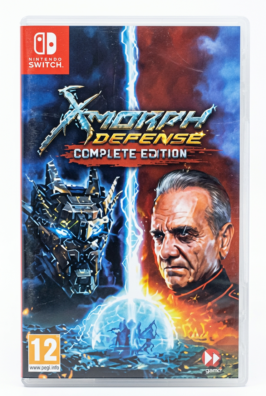 X-Morph Defense Complete Edition switch, recto sur fond blanc sans prix