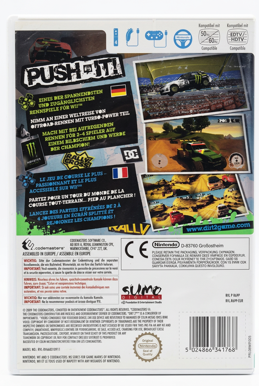 Colin McRae: DiRT 2 – WII