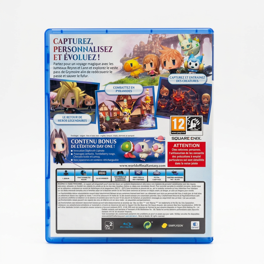 World of Final Fantasy – Édition Day One – PS4