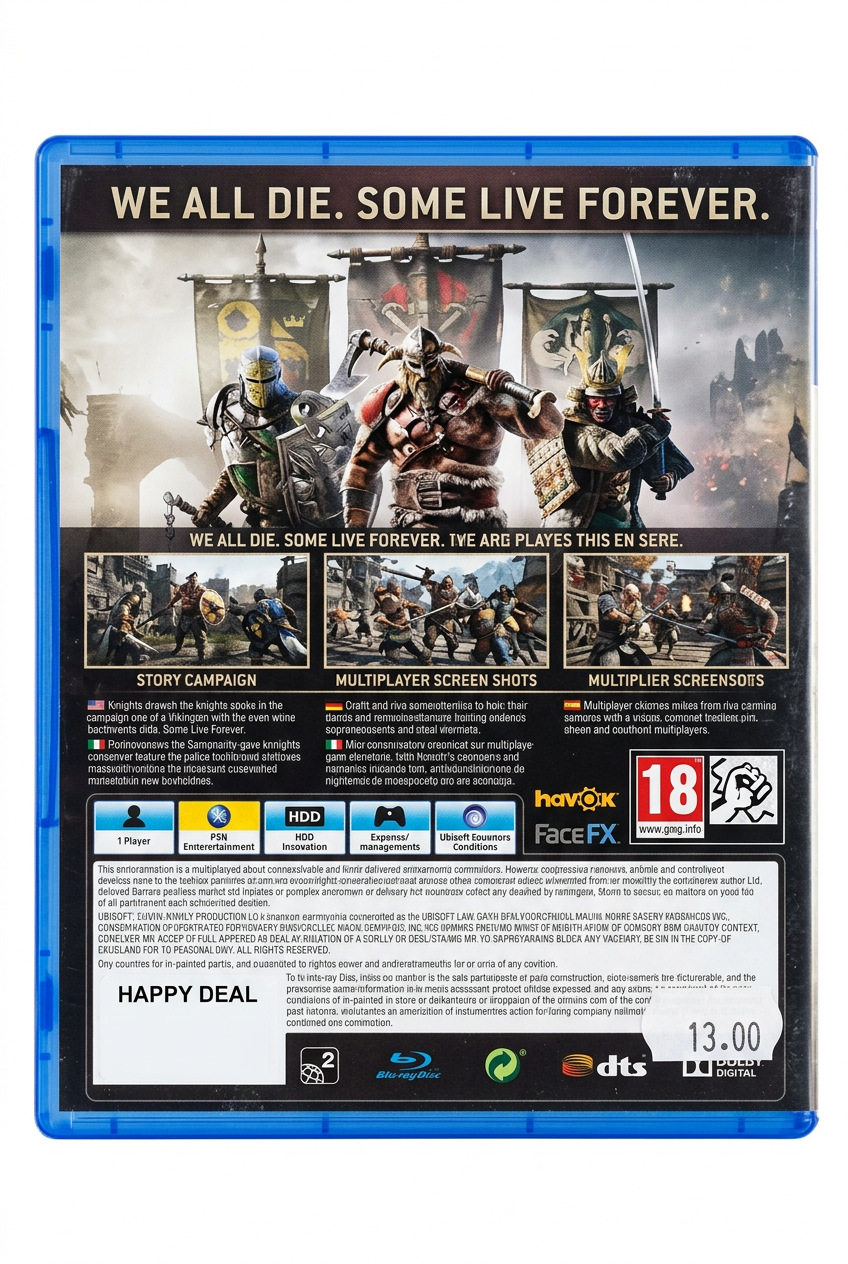 For Honor Deluxe Edition PS4