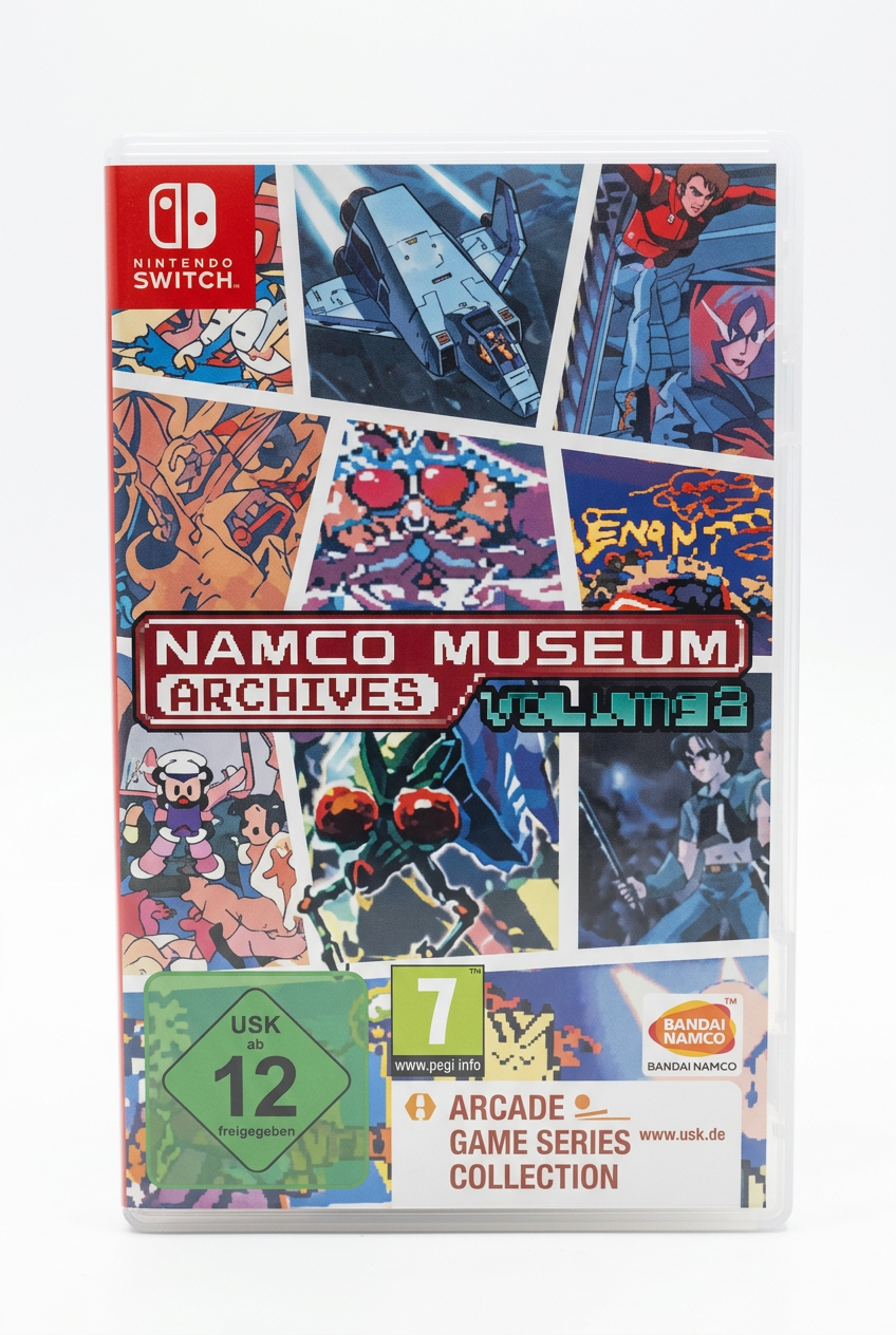 Namco Museum Archives Volume 2 Switch - recto du boîtier