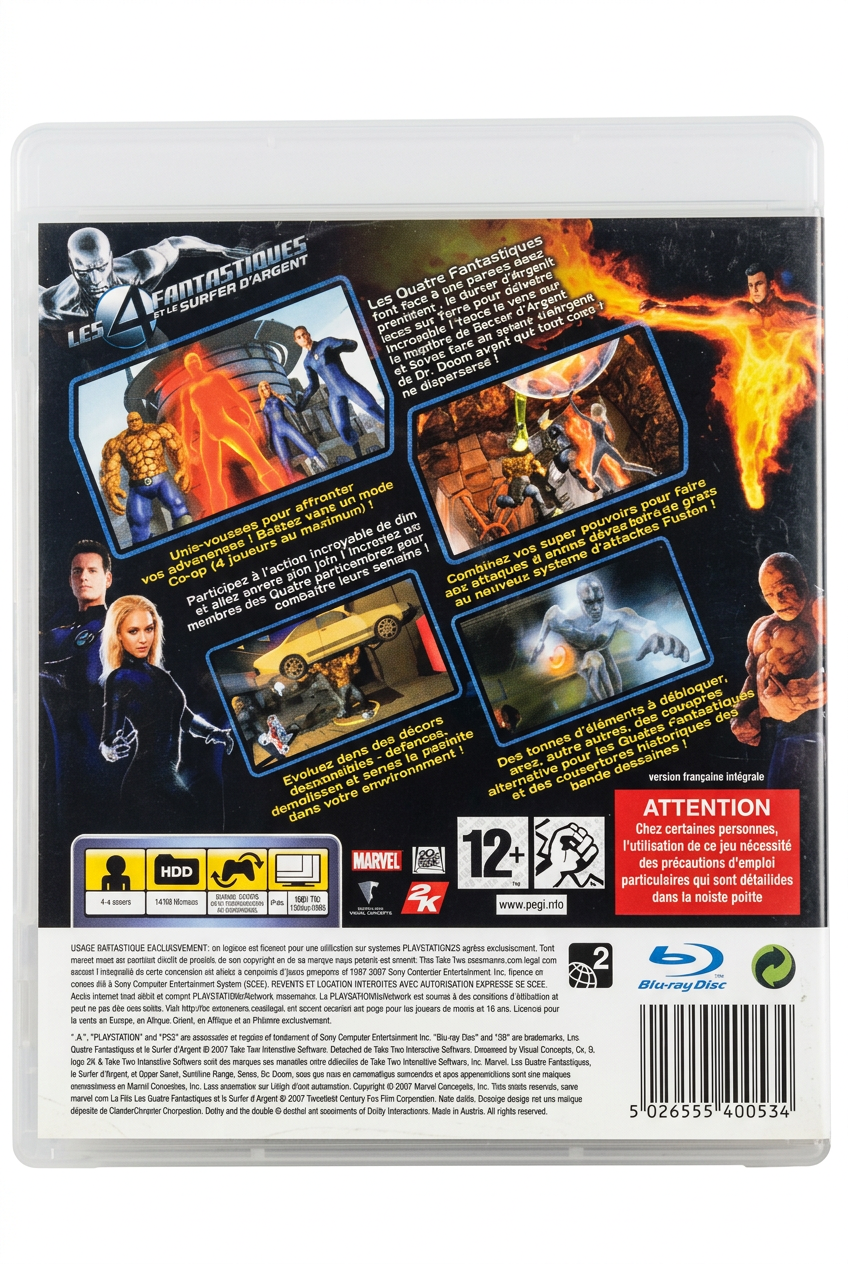 Les 4 Fantastiques et le Surfer d’Argent PS3