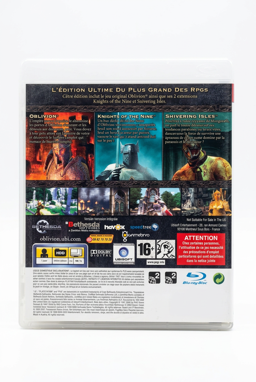 The Elder Scrolls IV : Oblivion – Game of the Year Edition PS3