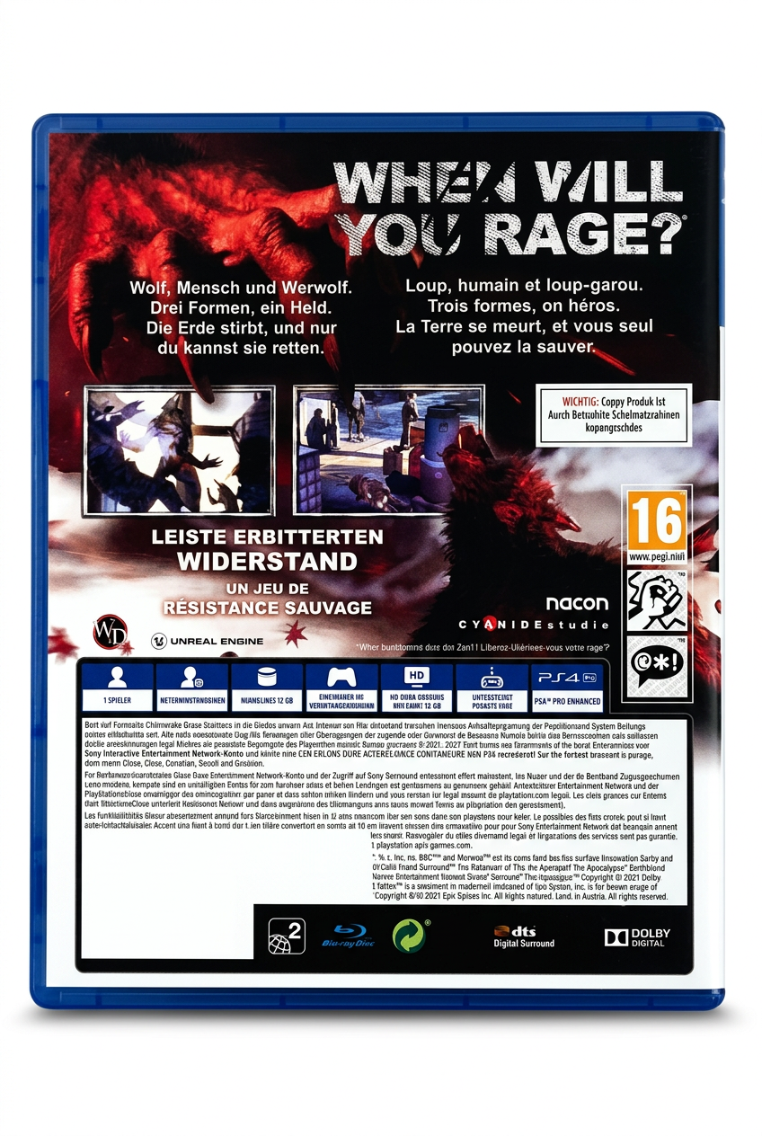 Werewolf: The Apocalypse – Earthblood – PS4