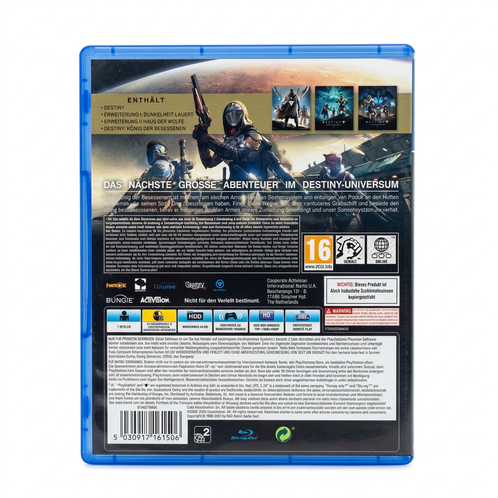Destiny : Le Roi des Corrompus – Édition légendaire – PS4 – Version allemande