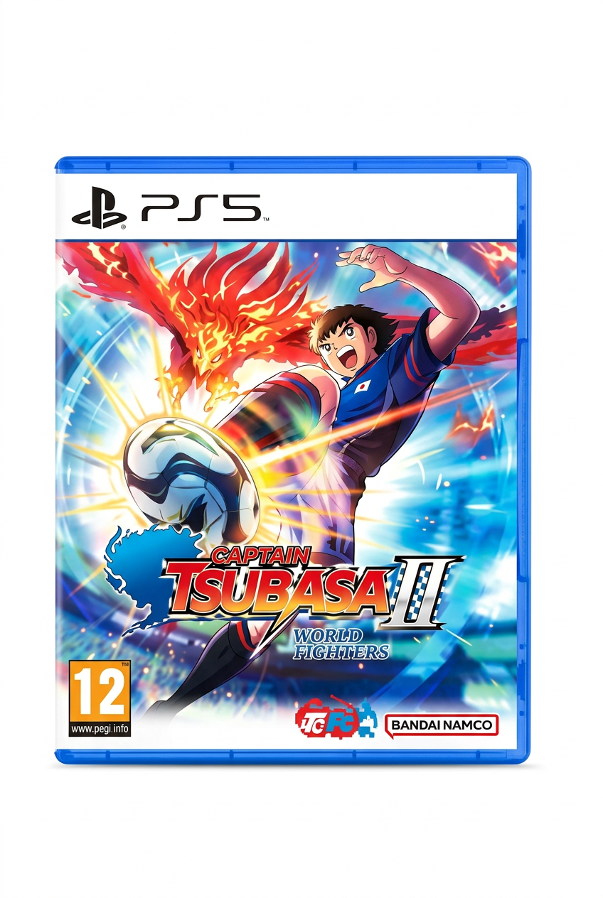 Captain Tsubasa II World Fighters PS5, recto sur fond blanc