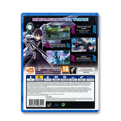 Accel World vs. Sword Art Online – PS4 – Jaquette allemande
