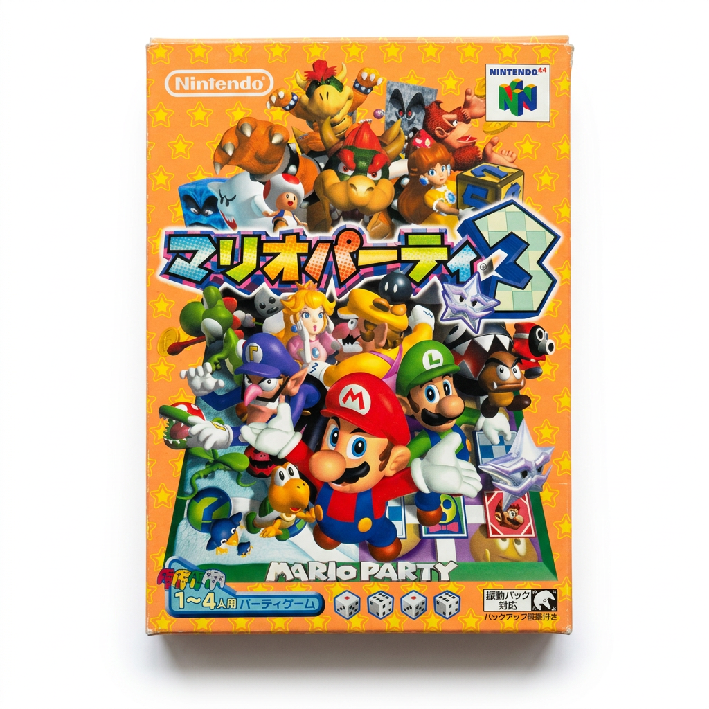 Mario Party 3 N64 – Édition japonaise