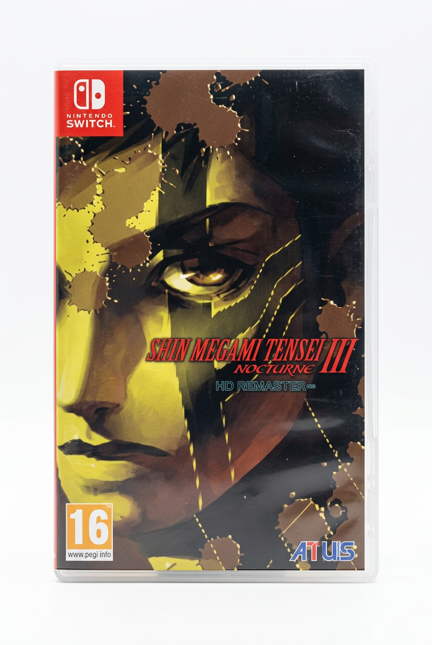 Shin Megami Tensei III Nocturne HD Remaster switch – face avant