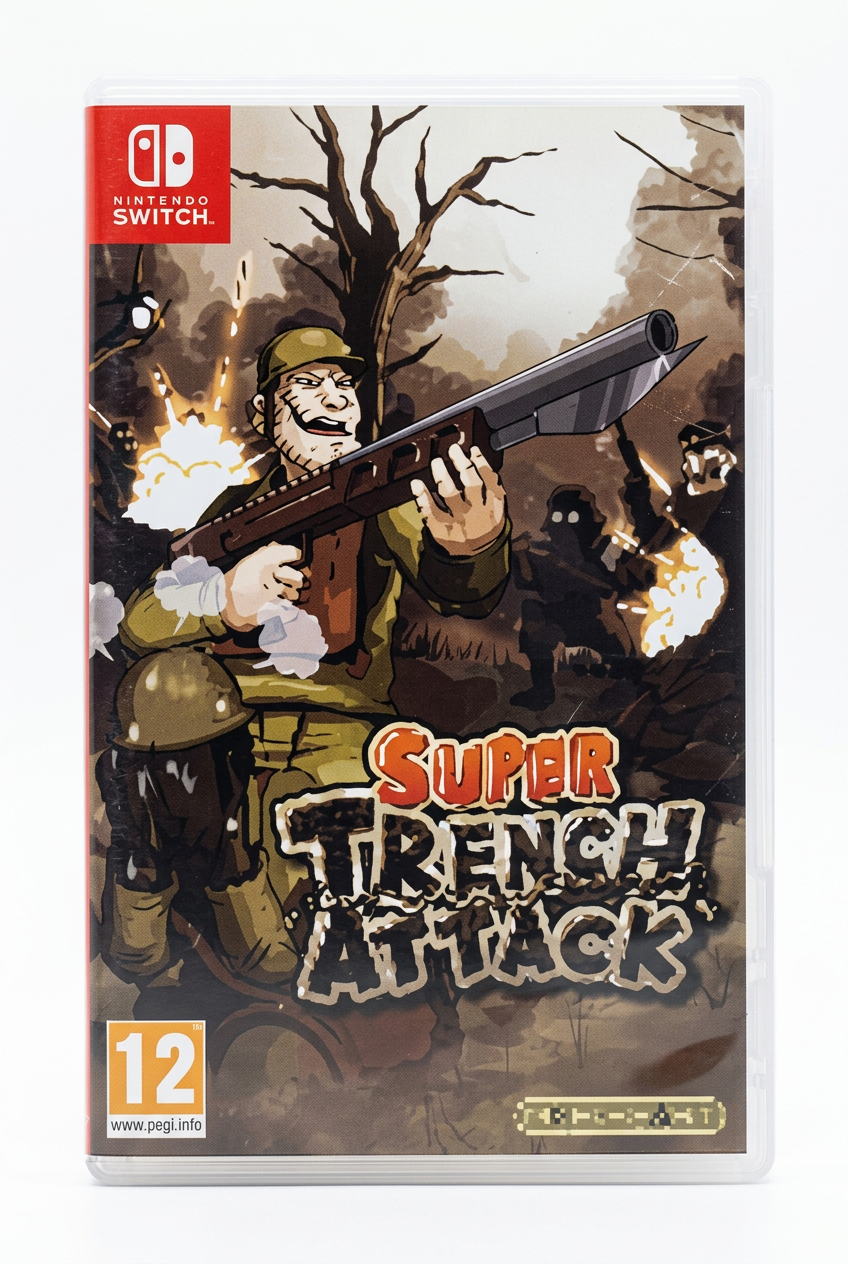 Super Trench Attack Nintendo Switch – face avant