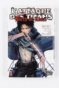 L’Attaque des Titans – Birth of Livaï – Tome 1, couverture sur fond blanc