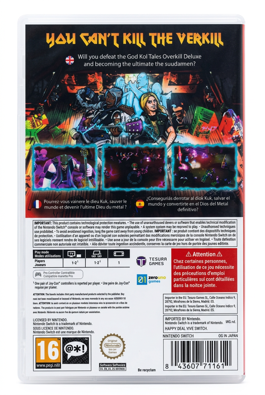 Metal Tales: Overkill Deluxe Edition switch