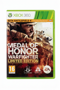 Medal of Honor Warfighter Limited Edition Xbox 360, recto sur fond blanc